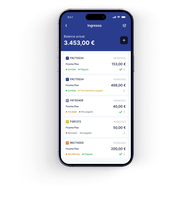 Flesip en móvil - App de facturación para pymes y autónomos en tu smartphone
